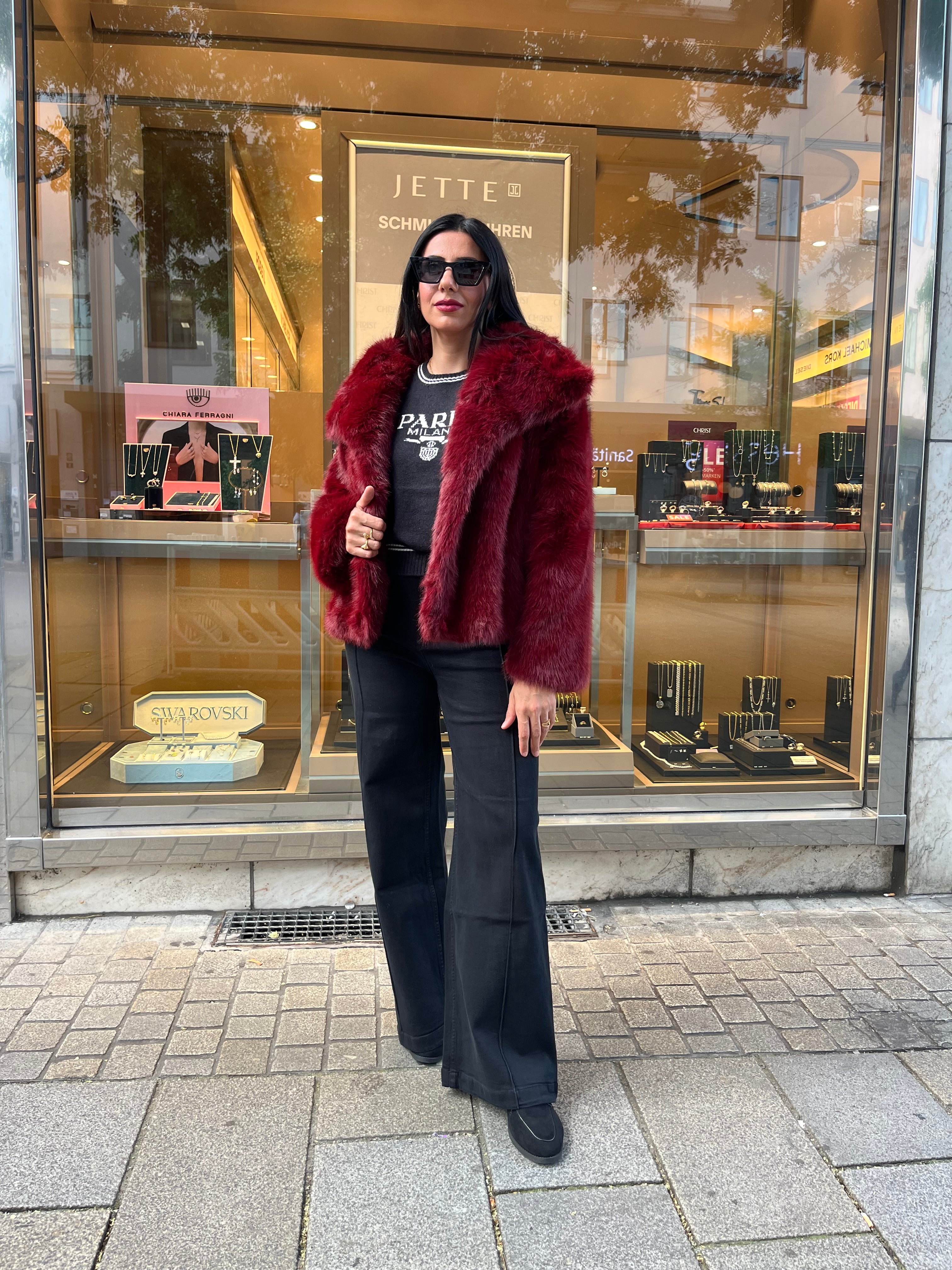 LUXURY FAUX FUR JACKET