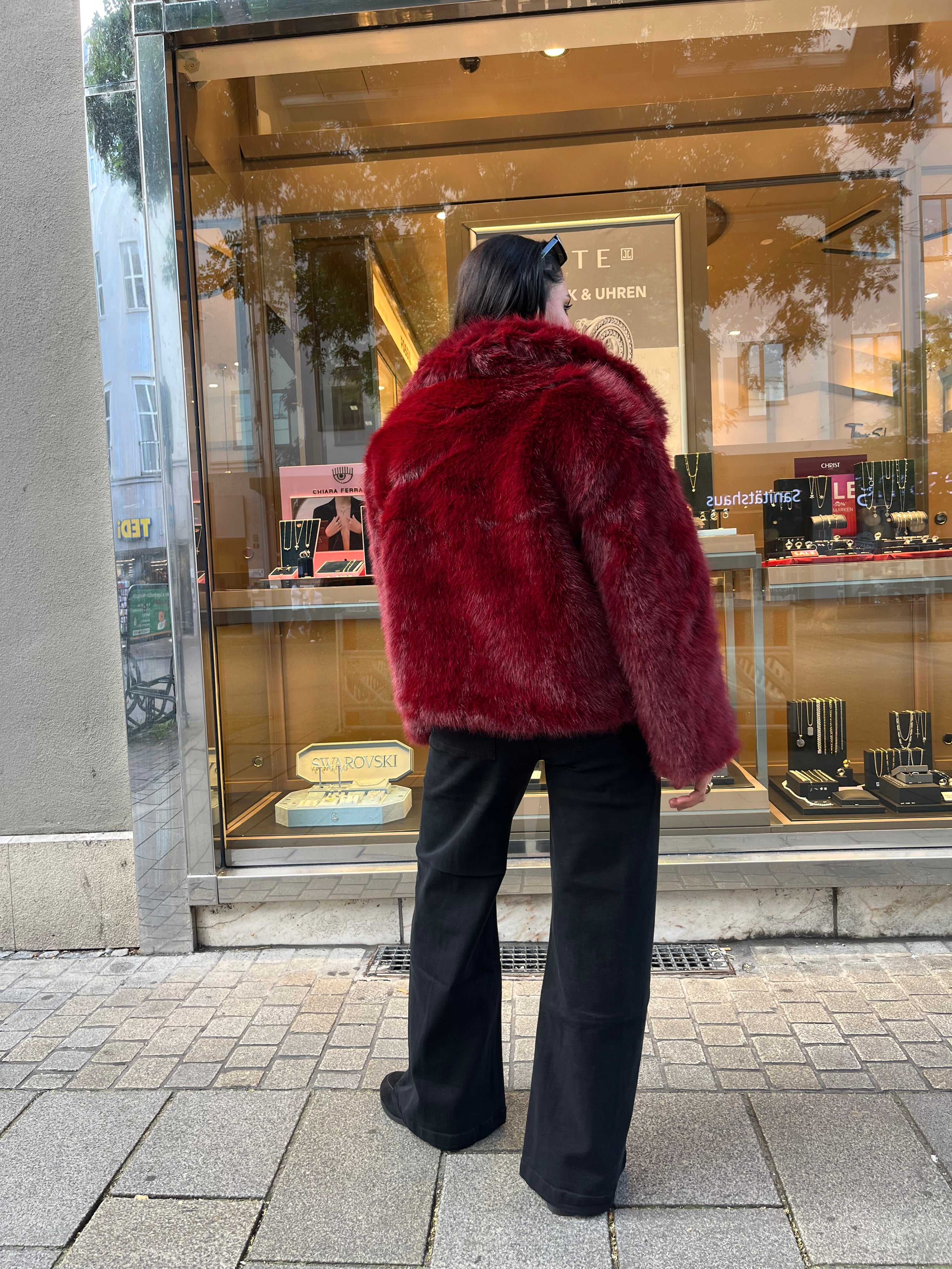LUXURY FAUX FUR JACKET