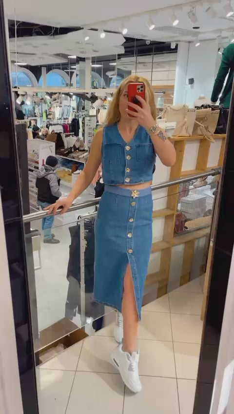 JEANS ZWEITEILER ELLA