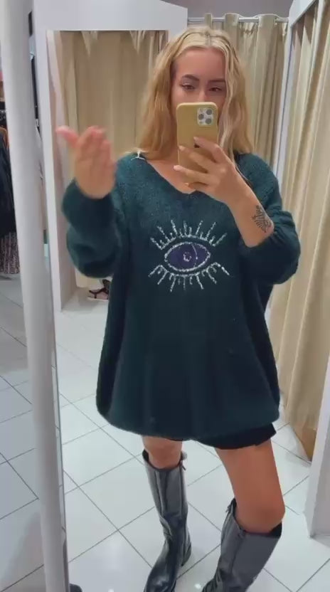 PULLOVER OVERSIZE MYSTIC EYE