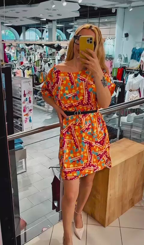 Vestido colorblock Mila